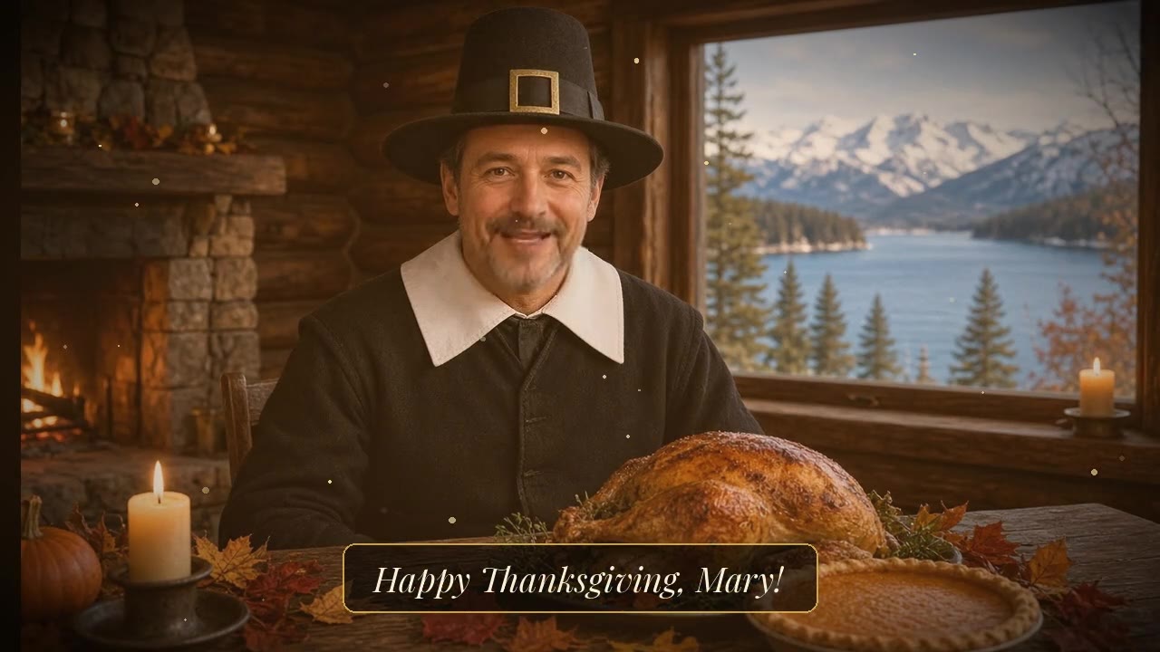 A friendly pilgrim host in a Lake Tahoe lodge